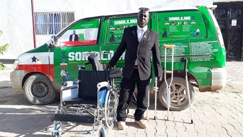 Gudoomiyaha ururka naafada Somaliland