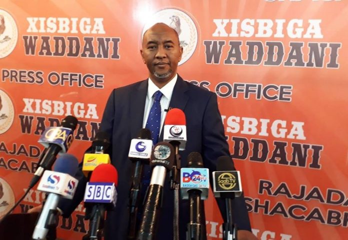 Hoggaamiyaha xisbiga WADDANI Xirsi Cali Xaaji Xasan