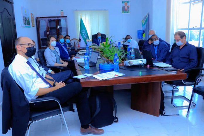 Masuuliyiinta Wasaaradda Beeraha ayaa Qaabilay Wefti ka Socday Baanka Horumarinta Jarmalka.