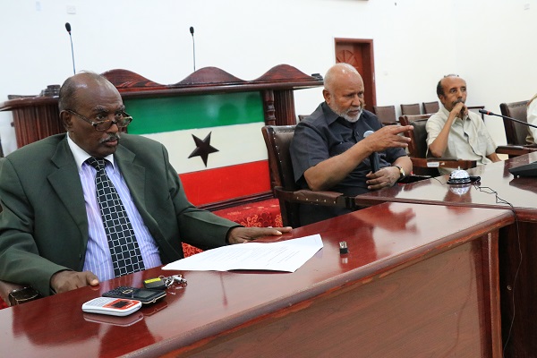 Shir-gudoonka golaha guurtida Somaliland.