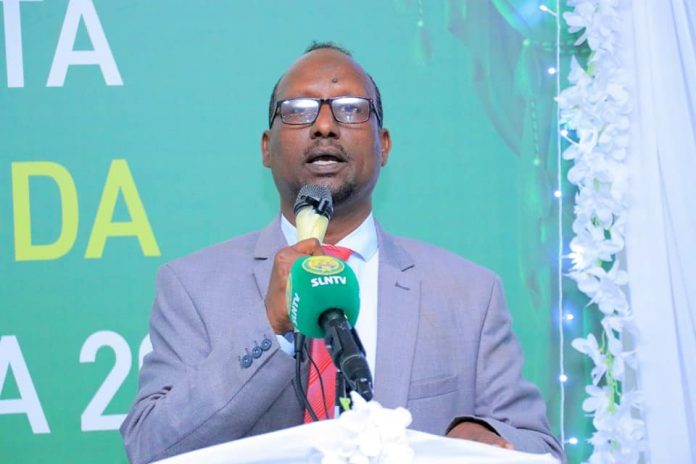 Wasiirka wasaaradda cadaalada Somaliland mudane Saleebaan Warsame Guuleed
