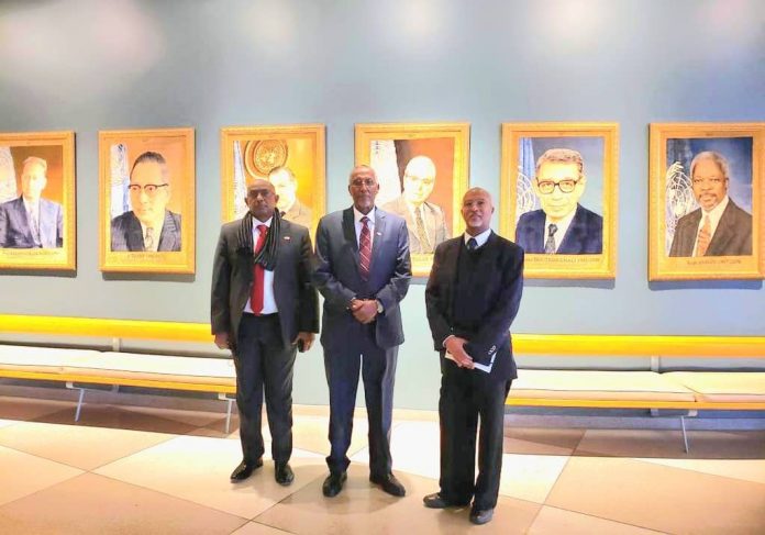 Madaxweynaha Somaliland oo Xarunta Qaramada Midoobay Kullan Kula Qaatay Ku-Xigeenka, Xoghayaha Guud ee QM