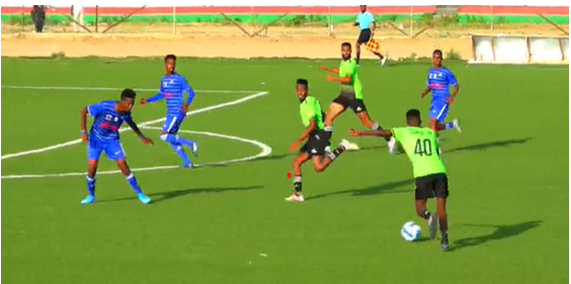 Kooxda Gaashaan FC oo Haysa Hogaanka Horyaalka Caasimadda ayay Isku Garab Dhaceen Goodir FC Kooxda Gaashaan FC oo Haysa Hogaanka Horyaalka Caasimadda ayay Isku Garab Dhaceen Goodir FC
