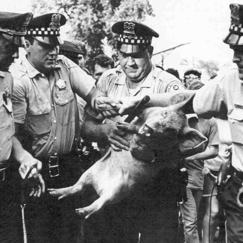 Abby Hoffman iyo Jerry Rubin.