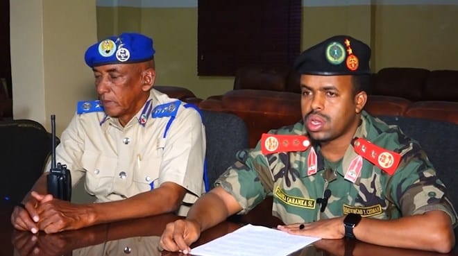 Ciidamada Somaliland oo u jawaabay xisbiga UCID