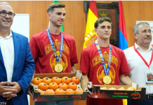 Laba Ciyaartoy oo ka Tirsan Kooxda Spain oo lagu Abaal Mariyey 153 KG oo Tamandho Xabuub ah