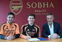 Arsenal oo Xaqiijisay Lambarka uu Christos u Xidhan Doono Kooxda