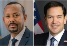 Abiy Axmed iyo Marco Rubio oo ka wada hadlay xiisadda Itoobiya iyo Eritrea